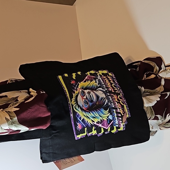 Skull Tote Bag Halloween Goth Reusable Cotton Canvas Purse - Picture 17 of 17